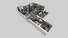 4 pokoje, mieszkanie 67,10 m², piętro 4, oferta nr A/250, Apartamenty Metro Wilanowska, Warszawa, Mokotów, Ksawerów, ul. Pejzażowa 26