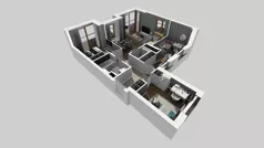 4 pokoje, mieszkanie 67,10 m², piętro 5, oferta nr A/266, Apartamenty Metro Wilanowska, Warszawa, Mokotów, Ksawerów, ul. Pejzażowa 26