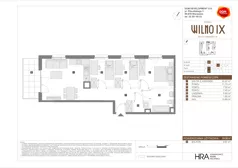 4 pokoje, mieszkanie 64,98 m², piętro 1, oferta nr B/27, Osiedle Wilno 9.2, Warszawa, Targówek, Elsnerów, ul. Rudnicka