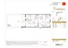 4 pokoje, mieszkanie 60,54 m², parter, oferta nr C/72, Apartamenty Rudnickiego, Warszawa, Bielany, Piaski, ul. Rudnickiego 7