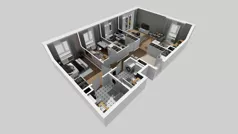 4 pokoje, mieszkanie 78,29 m², piętro 2, oferta nr C/23, Osiedle Urbino 4.2, Warszawa, Włochy, Raków, ul. Szybka