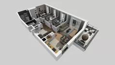 4 pokoje, mieszkanie 78,29 m², piętro 2, oferta nr C/23, Osiedle Urbino 4.2, Warszawa, Włochy, Raków, ul. Szybka