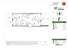 4 pokoje, mieszkanie 70,14 m², parter, oferta nr D/1, Osiedle Urbino 4.2, Warszawa, Włochy, Raków, ul. Szybka