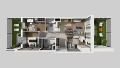 4 pokoje, mieszkanie 70,14 m², parter, oferta nr D/1, Osiedle Urbino 4.2, Warszawa, Włochy, Raków, ul. Szybka