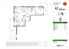 4 pokoje, mieszkanie 81,37 m², piętro 1, oferta nr D/8, Osiedle Urbino 4.2, Warszawa, Włochy, Raków, ul. Szybka