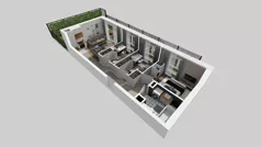 4 pokoje, mieszkanie 59,11 m², piętro 2, oferta nr D/35, Osiedle Urbino 4.2, Warszawa, Włochy, Raków, ul. Szybka