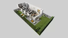 4 pokoje, mieszkanie 59,11 m², piętro 2, oferta nr D/35, Osiedle Urbino 4.2, Warszawa, Włochy, Raków, ul. Szybka