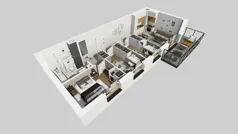 4 pokoje, mieszkanie 59,11 m², piętro 2, oferta nr D/35, Osiedle Urbino 4.2, Warszawa, Włochy, Raków, ul. Szybka