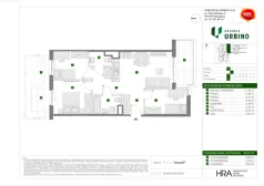 4 pokoje, mieszkanie 66,57 m², parter, oferta nr E/27, Osiedle Urbino 4, Warszawa, Włochy, Raków, ul. Szybka