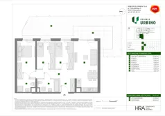 4 pokoje, mieszkanie 74,91 m², parter, oferta nr E/32, Osiedle Urbino 4, Warszawa, Włochy, Raków, ul. Szybka