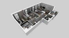 4 pokoje, mieszkanie 75,06 m², piętro 6, oferta nr E/42, Rapsodia 3, Wrocław, Karłowice-Różanka, Różanka, ul. Wołowska