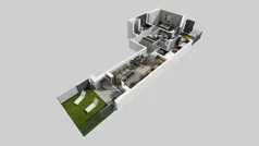 4 pokoje, mieszkanie 72,45 m², parter, oferta nr E/66, Rapsodia 3, Wrocław, Karłowice-Różanka, Różanka, ul. Wołowska