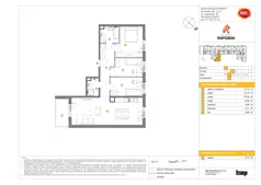 4 pokoje, mieszkanie 81,83 m², piętro 1, oferta nr E/71, Rapsodia 3, Wrocław, Karłowice-Różanka, Różanka, ul. Wołowska