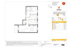 4 pokoje, mieszkanie 81,83 m², piętro 4, oferta nr E/94, Rapsodia 3, Wrocław, Karłowice-Różanka, Różanka, ul. Wołowska