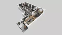 4 pokoje, mieszkanie 81,83 m², piętro 4, oferta nr E/94, Rapsodia 3, Wrocław, Karłowice-Różanka, Różanka, ul. Wołowska