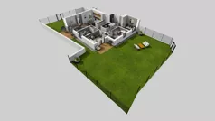 5 pokoi, mieszkanie 101,66 m², parter, oferta nr S/3, Wille Biskupin 2.1, Wrocław, Biskupin-Sępolno-Dąbie-Bartoszowice, Śródmieście, ul. K. Olszewskiego
