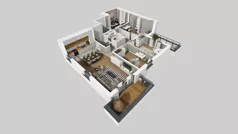 5 pokoi, mieszkanie 101,66 m², piętro 1, oferta nr S/6, Wille Biskupin 2.1, Wrocław, Biskupin-Sępolno-Dąbie-Bartoszowice, Śródmieście, ul. K. Olszewskiego