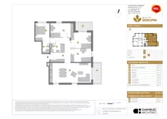 5 pokoi, mieszkanie 101,66 m², piętro 2, oferta nr S/9, Wille Biskupin 2.1, Wrocław, Biskupin-Sępolno-Dąbie-Bartoszowice, Śródmieście, ul. K. Olszewskiego