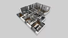 5 pokoi, mieszkanie 101,66 m², piętro 2, oferta nr S/9, Wille Biskupin 2.1, Wrocław, Biskupin-Sępolno-Dąbie-Bartoszowice, Śródmieście, ul. K. Olszewskiego