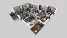 5 pokoi, mieszkanie 101,66 m², piętro 2, oferta nr S/9, Wille Biskupin 2.1, Wrocław, Biskupin-Sępolno-Dąbie-Bartoszowice, Śródmieście, ul. K. Olszewskiego