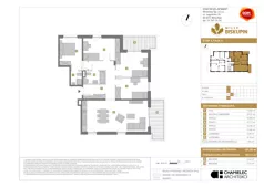 5 pokoi, mieszkanie 101,66 m², piętro 1, oferta nr T/6, Wille Biskupin 2.1, Wrocław, Biskupin-Sępolno-Dąbie-Bartoszowice, Śródmieście, ul. K. Olszewskiego
