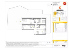 5 pokoi, mieszkanie 103,92 m², parter, oferta nr B/3, Apartamenty Kamieńskiego, Wrocław, Karłowice-Różanka, ul. Kamieńskiego 53a