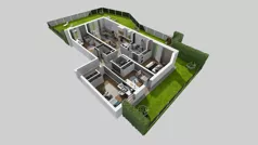 5 pokoi, mieszkanie 103,92 m², parter, oferta nr B/3, Apartamenty Kamieńskiego, Wrocław, Karłowice-Różanka, ul. Kamieńskiego 53a