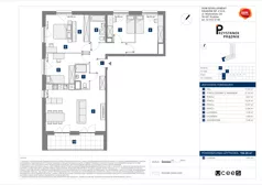 5 pokoi, mieszkanie 104,29 m², piętro 1, oferta nr D/97, Przystanek Prądnik, Kraków, Prądnik Biały, Górka Narodowa, ul. ks. Józefa Meiera 70