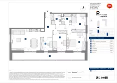 5 pokoi, mieszkanie 95,90 m², piętro 6, oferta nr C/44, Przystanek Prądnik 2, Kraków, Prądnik Biały, Górka Narodowa, ul. Meiera