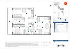 5 pokoi, mieszkanie 92,72 m², piętro 7, oferta nr C/127, Przystanek Prądnik 2, Kraków, Prądnik Biały, Górka Narodowa, ul. Meiera