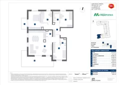 5 pokoi, mieszkanie 113,98 m², piętro 5, oferta nr A/134, Międzyleska 4, Wrocław, Tarnogaj, Krzyki, ul. Międzyleska