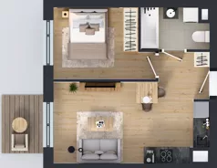 2 pokoje, mieszkanie 35,58 m², piętro 7, oferta nr D/58, Przystanek Prądnik, Kraków, Prądnik Biały, Górka Narodowa, ul. ks. Józefa Meiera 70