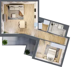2 pokoje, mieszkanie 58,08 m², piętro 7, oferta nr E/148, 29. Aleja, Kraków, Stare Miasto, Warszawskie, ul. Prandoty 10c / al. 29 Listopada