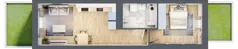 2 pokoje, mieszkanie 38,77 m², parter, oferta nr B/4, Apartamenty Park Matecznego, Kraków, Podgórze, Mateczny, ul. Rydlówka 5