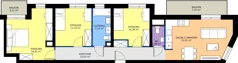 4 pokoje, mieszkanie 78,81 m², piętro 3, oferta nr B1/87, Osiedle Arkadia 2, Wrocław, Polanowice-Poświętne-Ligota, Poświętne, ul. Ramiszowska