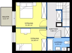 1 pokój, mieszkanie 70,87 m², parter, oferta nr B1/58, Osiedle Arkadia 2, Wrocław, Polanowice-Poświętne-Ligota, Poświętne, ul. Ramiszowska