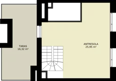 1 pokój, mieszkanie 60,68 m², piętro 3, oferta nr B1/88, Osiedle Arkadia 2, Wrocław, Polanowice-Poświętne-Ligota, Poświętne, ul. Ramiszowska