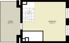 1 pokój, mieszkanie 68,14 m², piętro 3, oferta nr B1/90, Osiedle Arkadia 2, Wrocław, Polanowice-Poświętne-Ligota, Poświętne, ul. Ramiszowska