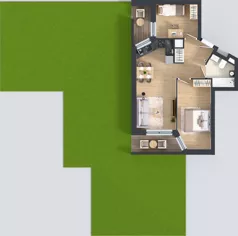 3 pokoje, mieszkanie 52,66 m², piętro 5, oferta nr V/75, Miasteczko Nova Sfera 5, Warszawa, Białołęka, Żerań, ul. Marywilska 5