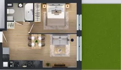 2 pokoje, mieszkanie 36,30 m², parter, oferta nr B/40, Olchowy Park 3, Warszawa, Białołęka, Kobiałka, ul. Marii Callas 20, 20A