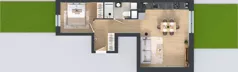2 pokoje, mieszkanie 46,86 m², parter, oferta nr III/3, Neo Nova Ochota 3, Warszawa, Włochy, Raków, ul. Wojciecha Opackiego 4A