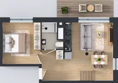 4 pokoje, mieszkanie 82,64 m², piętro 2, oferta nr III/27, Neo Nova Ochota 3, Warszawa, Włochy, Raków, ul. Wojciecha Opackiego 4A