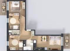 4 pokoje, mieszkanie 64,84 m², piętro 3, oferta nr III/30, Neo Nova Ochota 3, Warszawa, Włochy, Raków, ul. Wojciecha Opackiego 4A