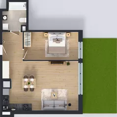 2 pokoje, mieszkanie 55,99 m², parter, oferta nr C2/73, Miasteczko Julianów 2, Julianów, ul. Architektów