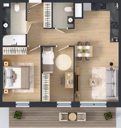 3 pokoje, mieszkanie 61,75 m², piętro 3, oferta nr A24, Concept Ćwiklińska, Warszawa, Białołęka, Tarchomin, ul. Elżbiety Barszczewskiej 2