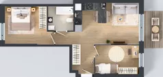 3 pokoje, mieszkanie 51,37 m², piętro 2, oferta nr 52, Viva Garden 14, Warszawa, Białołęka, Brzeziny, ul. Szlachecka 8