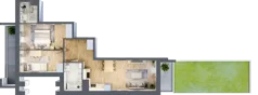 3 pokoje, mieszkanie 58,05 m², parter, oferta nr III/E227, Miasteczko Nova Sfera, Warszawa, Białołęka, Żerań, ul. Marywilska