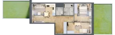 3 pokoje, mieszkanie 56,67 m², parter, oferta nr VI/87, Neo Nova Ochota 6, Warszawa, Włochy, Raków, ul. Opackiego