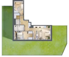 3 pokoje, mieszkanie 65,94 m², parter, oferta nr VI/95, Neo Nova Ochota 6, Warszawa, Włochy, Raków, ul. Opackiego