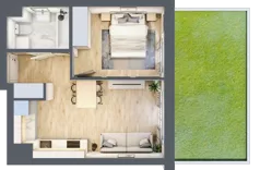 2 pokoje, mieszkanie 36,71 m², parter, oferta nr VI/119, Metro Art 6, Warszawa, Praga Południe, Kamionek, ul. Żupnicza